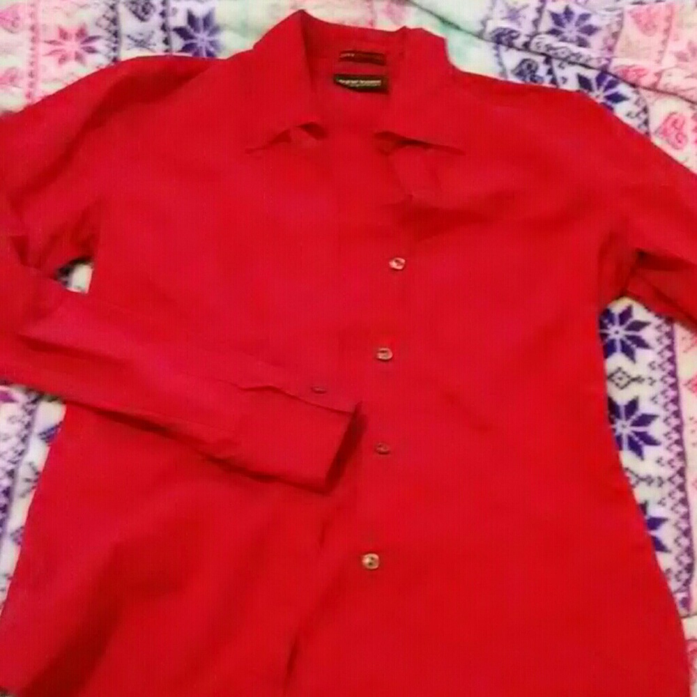 Button up blouse very cute